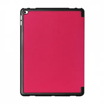 Чехол EGGO Tri-Fold Stand Lychee для iPad Pro 12.9 (Розовый/Rose) - ITMag
