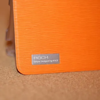 Чехол (книжка) ROCK Elegant Series для Samsung N9000/N9002 Galaxy Note 3 (Оранжевый / Orange) - ITMag