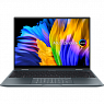 Купить Ноутбук ASUS ZenBook 14 Flip OLED UP5401EA Pine Grey (UP5401EA-KN113W) - ITMag