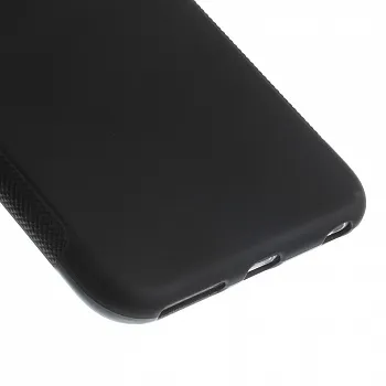 Антискользящий TPU чехол EGGO для iPhone 6 Plus/6S Plus - Black - ITMag