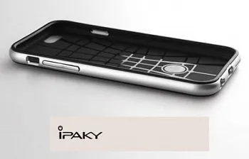 Чехол iPaky TPU+PC для Apple iPhone 6/6s (4.7") (Серебряный) - ITMag