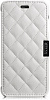 Чехол iCarer для iPhone 6/6S Microfiber Check White Книжка - ITMag