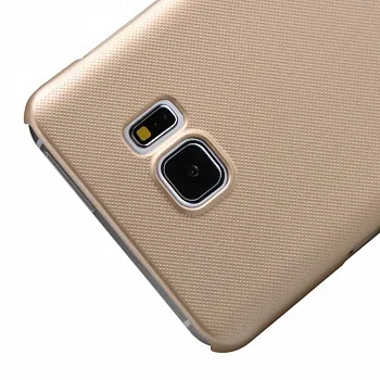 Чехол Nillkin Matte для Samsung Galaxy Note 5 (+ пленка) (Золотой) - ITMag