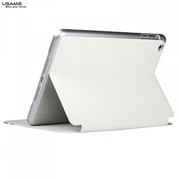 Чехол USAMS Jazz Series for iPad Air Smart Slim Leather Stand Cover White - ITMag