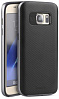 Чехол iPaky TPU+PC для Samsung G930F Galaxy S7 (Черный / Серый) - ITMag
