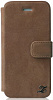 Кожаный чехол Zenus Prestige Vintage Diary для Apple iPhone 5/5S (Коричневый / Vintage brown) - ITMag