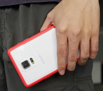 TPU+PC чехол Rock Enchanting Series для Samsung N910S Galaxy Note 4 (Красный / Red) - ITMag