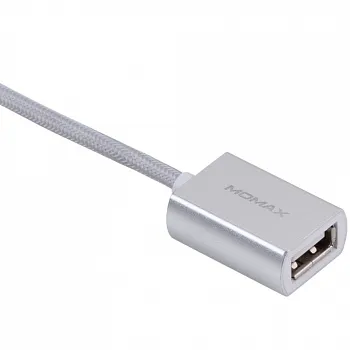OTG переходник MOMAX Elite Link USB Type-C to USB (Silver) - ITMag