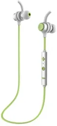 Bluetooth гарнитура Baseus B16 Comma Bluetooth Earphone Silver/Green (NGB16-06)