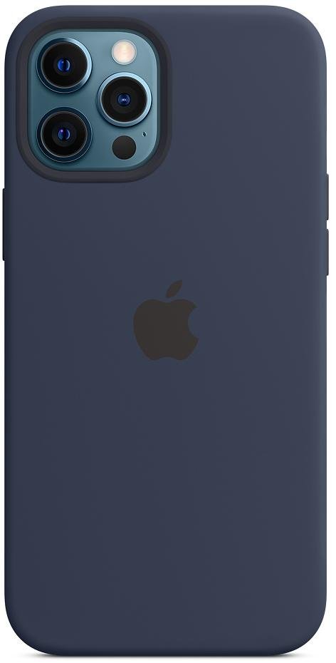 Apple iPhone 12 Pro Max Silicone Case with MagSafe - Deep Navy (MHLD3) Copy - ITMag