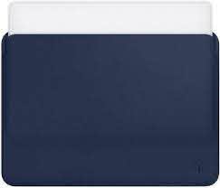 Карман WIWU Skin Pro II Leather MacBook New 13 Navy Blue - ITMag