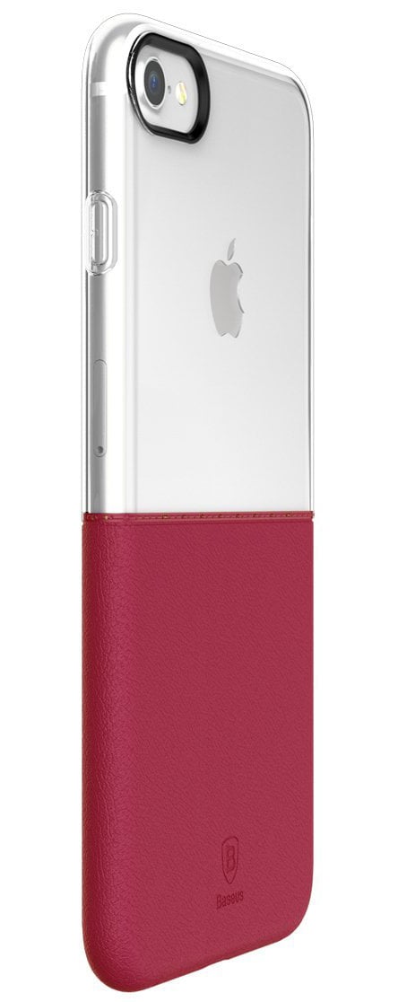 Чехол Baseus Half to Half Case For iPhone7 Wine red (WIAPIPH7-RY09) - ITMag