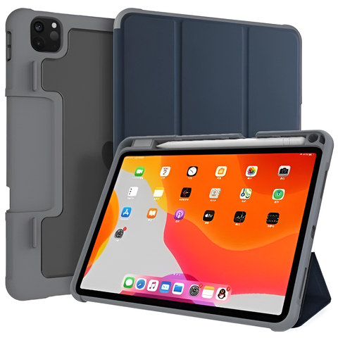 Mutural YAXING Case iPad 12,9 Pro (2022 / 2021), Dark Blue - ITMag