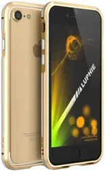 Алюминиевый бампер Luphie Blade Sword для Apple iPhone 7 (4.7") (Золотой / Серебряный)