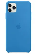 Apple iPhone 11 Pro Max Silicone Case - Surf Blue (MY1J2) Copy