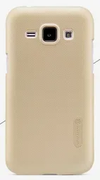 Чехол Nillkin Matte для Samsung Galaxy J1 Duos SM-J100 (+ пленка) (Золотой)