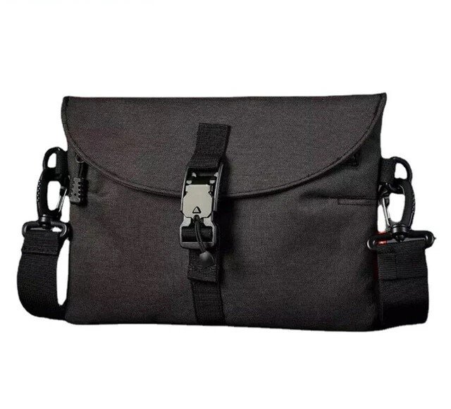 Сумка Xiaomi Tanjiezhe Explorer Dual-Use Magnetic Buckle Canvas Bag Black - ITMag