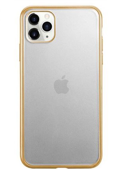 j-CASE TPU Fashion Chaser matte for iPhone 11 Gold - ITMag