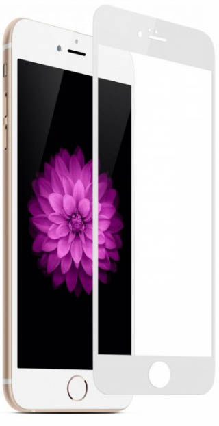 Защитное стекло Full Cover Eclat iLera для iPhone 7 Plus/8 Plus White (EclGl1118PLWt) - ITMag