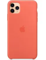 Apple iPhone 11 Pro Max Silicone Case - Clementine/Orange (MX022) Copy