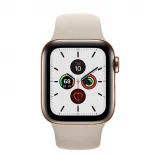 Apple Watch Series 5 LTE 40mm Gold Stainless Steel Case w. Stone Sport b. (MWX62; MWWU2)