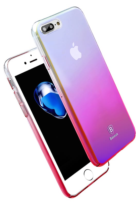 Чехол Basesus Glaze Case для iPhone7 Pink (WIAPIPH7-GC04) - ITMag
