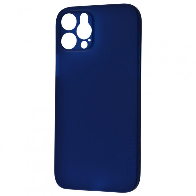 Memumi Ultra Slim Case (PC) iPhone 12 Pro Max (dark blue) - ITMag
