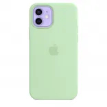 Apple iPhone 12 | 12 Pro Silicone Case with MagSafe - Pistachio (MK003) Copy