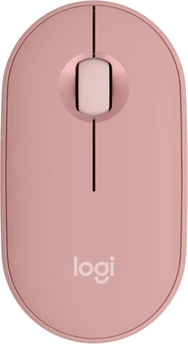 Logitech Pebble Mouse 2 M350s Tonal Rose (910-007014) - ITMag