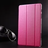 Чехол EGGO Tri-fold Sand-like Smart для Samsung Galaxy Tab S 8.4 T700/T705 (Розовый/Rose)