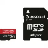 карта памяти Transcend 128 GB microSDXC UHS-I Premium + SD Adapter TS128GUSDU1