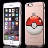 TPU чехол EGGO Pokemon Go для iPhone 6 Plus/6S Plus (Poke Ball (прозорий))