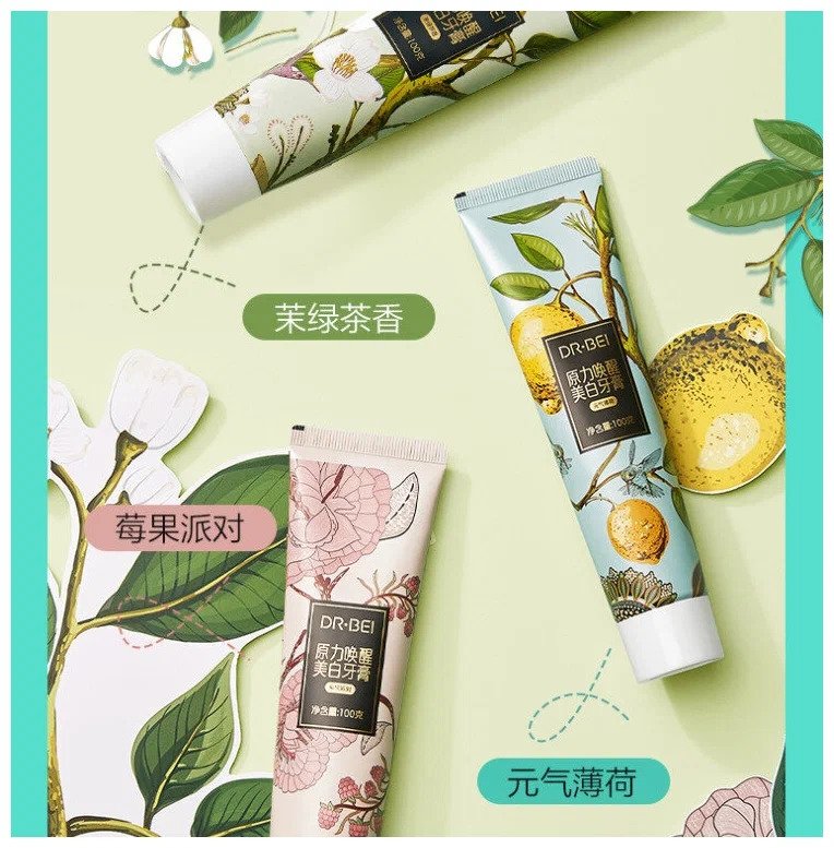 Зубная Паста Xiaomi Dr. Bei Force Whitening Toothpaste Jasmine Tea (6970763913968) - ITMag