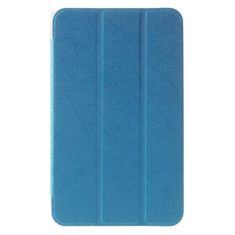 Чехол EGGO Silk Texture Leather Case для Asus Memo Pad 7 ME176 with Tri-fold Stand (Синий/Blue) - ITMag