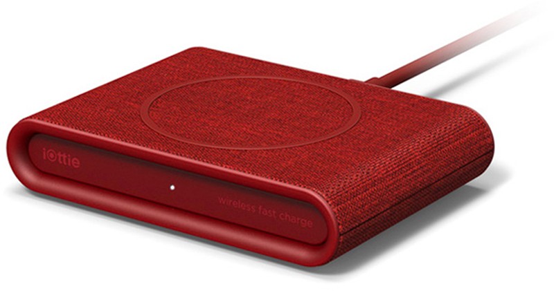 iOttie iON Wireless Fast Charging Pad Mini Red (CHWRIO103RD) - ITMag