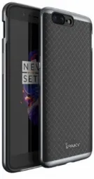 Чехол iPaky TPU+PC для OnePlus 5 (Черный / Серый)