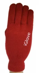 Перчатки iGlove красные