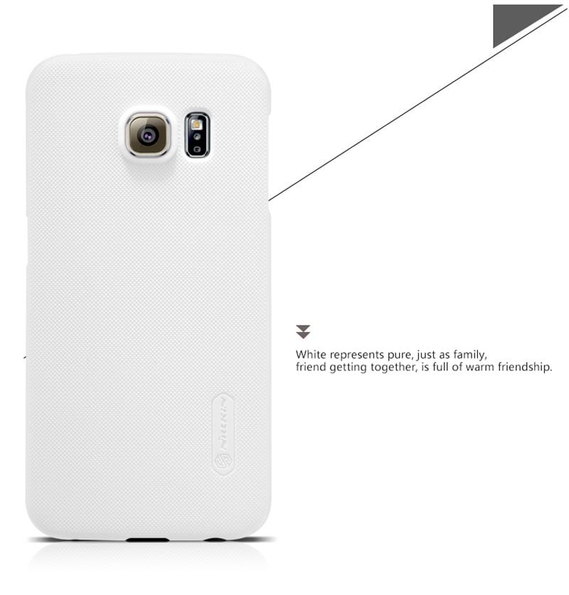 Чехол Nillkin Matte для Samsung G925F Galaxy S6 Edge (+ пленка) (Белый) - ITMag