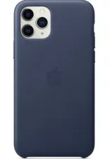 Apple iPhone 11 Pro Max Leather Case - Midnight Blue (MX0G2) Copy