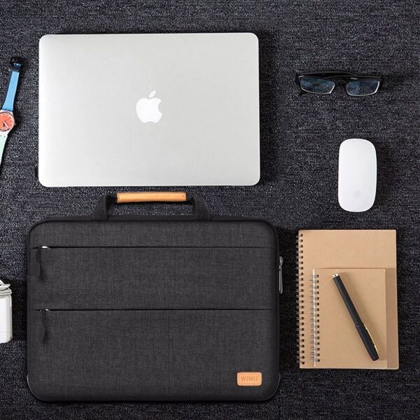 Сумка для ноутбука WIWU Smart Stand Sleeve MacBook 15,4 Black - ITMag