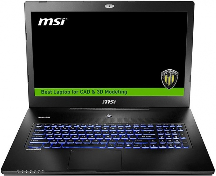 Купить Ноутбук MSI WS72 6QI (WS726QI-218US) Black - ITMag