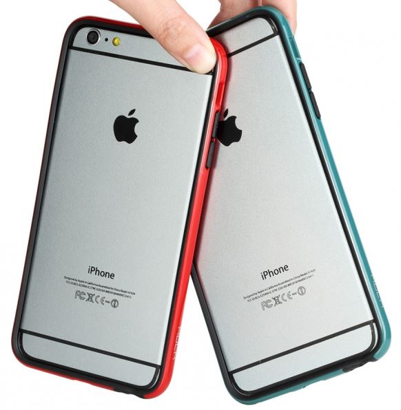 Бампер ROCK Duplex Slim Guard для Apple iPhone 6 Plus/6S Plus (5.5") (Синий / Navy Blue) - ITMag