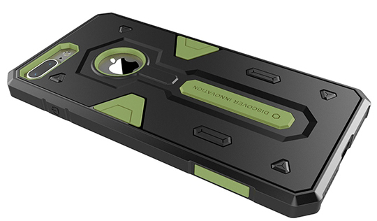 TPU+PC чехол Nillkin Defender 2 для Apple iPhone 7 plus (5.5") (Зеленый) - ITMag