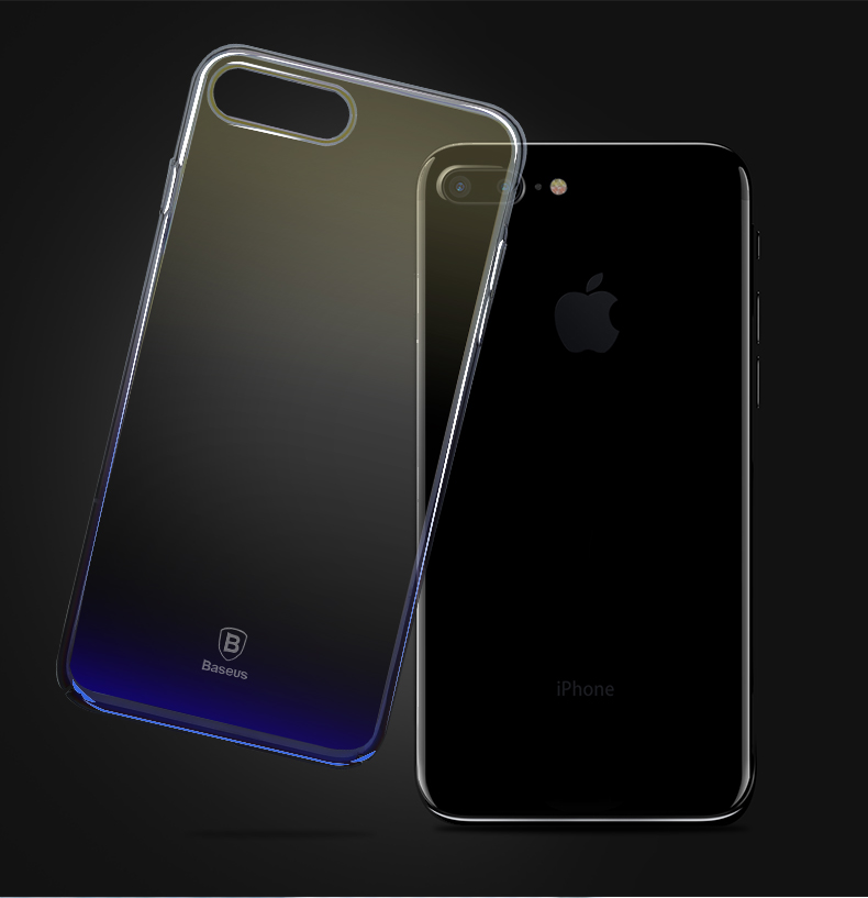 Чехол Basesus Glaze Case для iPhone7 Black (WIAPIPH7-GC01) - ITMag