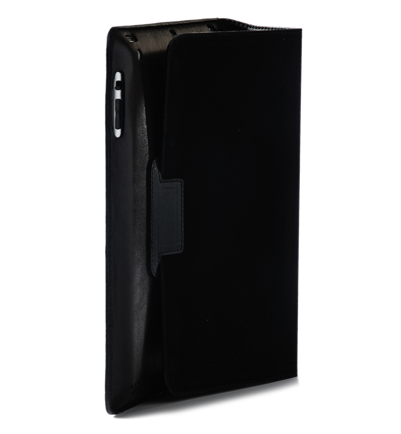 Чехол EGGO Prestige Ultraslim для iPad 2/3/4 (кожа, черный) - гладкая кожа - ITMag