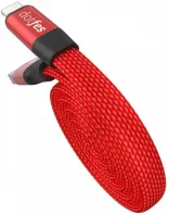 Кабель Dotfes Lightning to USB A09 Self-Rolling Red (DF-A09-UC-RE)