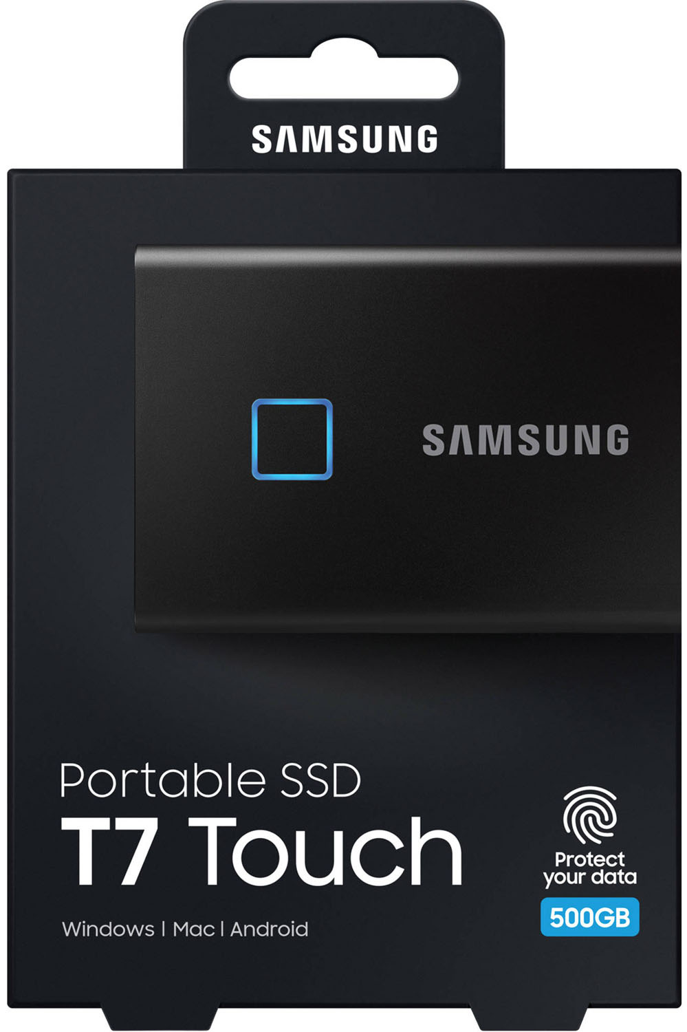 Samsung T7 Touch 500 GB Black (MU-PC500K/WW) - ITMag