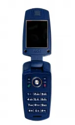Телефон-раскладушка BMW на 2-Sim Blue