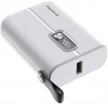 ColorWay 10000 mAh Full power USB QC3.0 + USB-C Power Delivery 22.5 (CW-PB100LPK2WT-PDD)