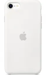 Apple iPhone SE Silicone Case - White (MXYJ2) Copy